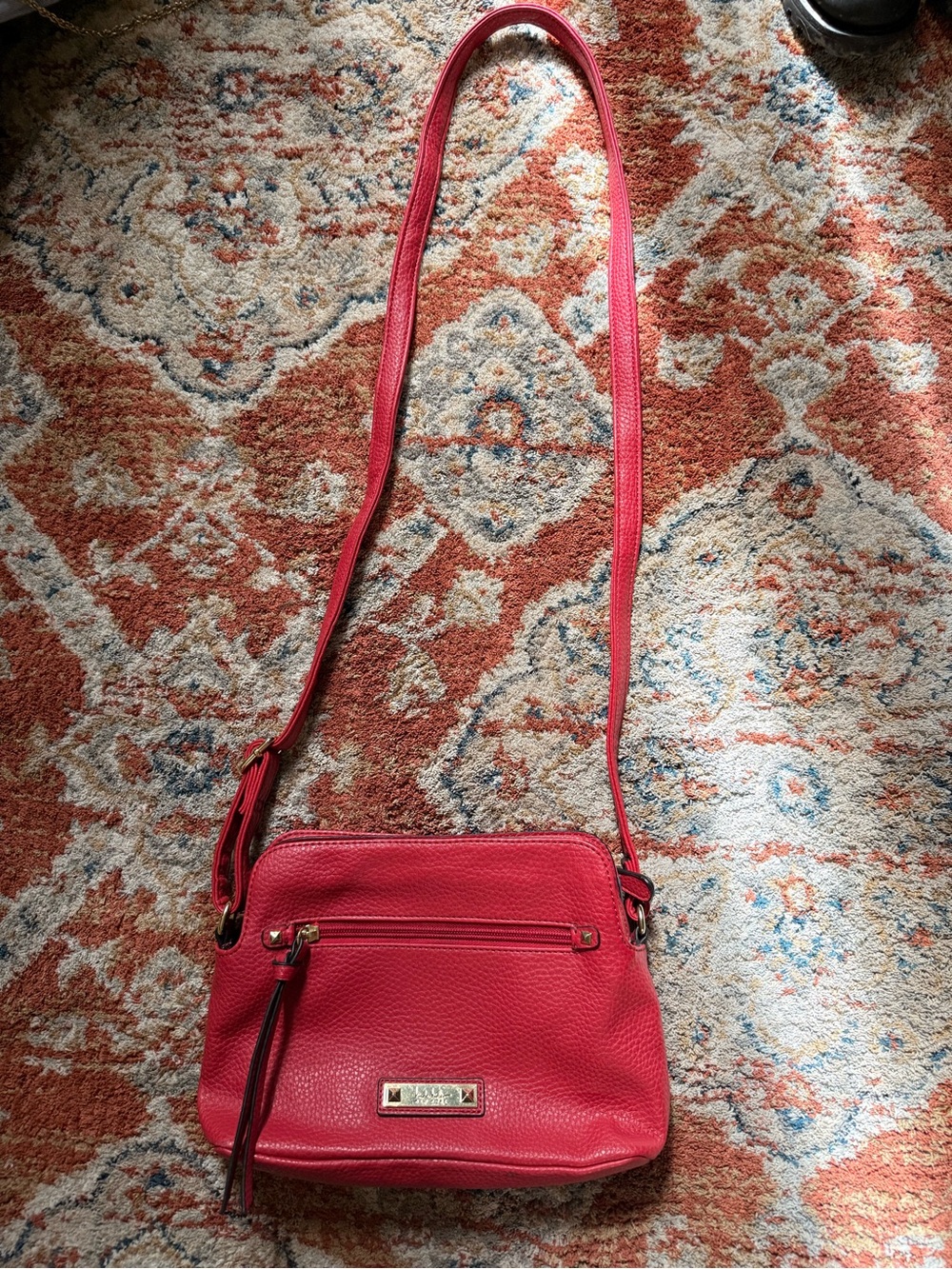 Nicole Miller Women’s Crossbody Bag Red